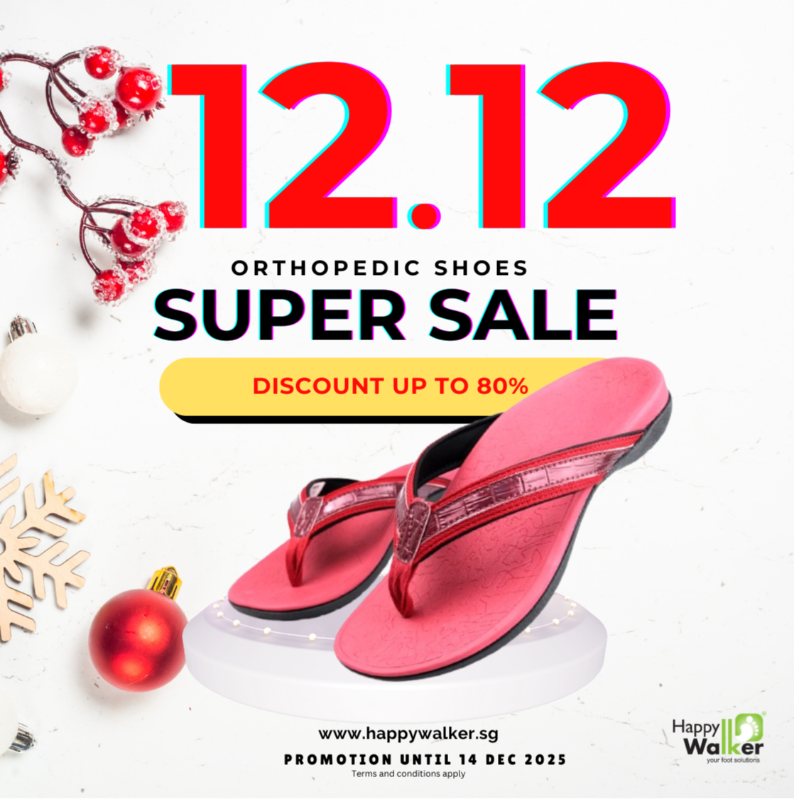 Happy Walker 12.12 Mega Deals