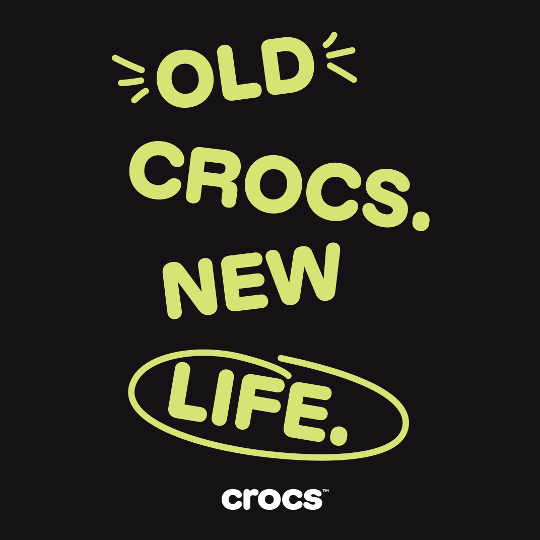 Old Crocs New Life Campaign