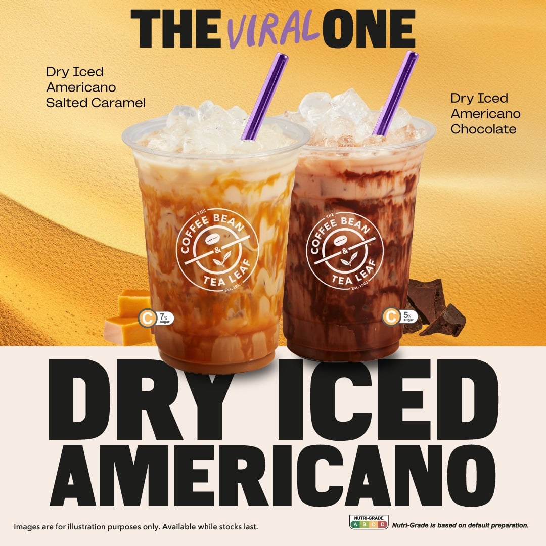 Dry Iced Americano - The Viral Sensation debuts at #CoffeeBeanSG 🤩💥