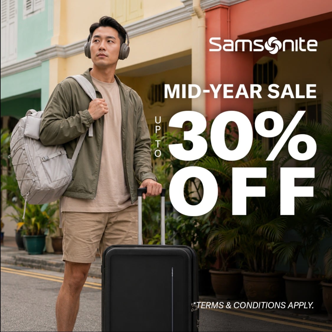 Samsonite Mid Year Sale
