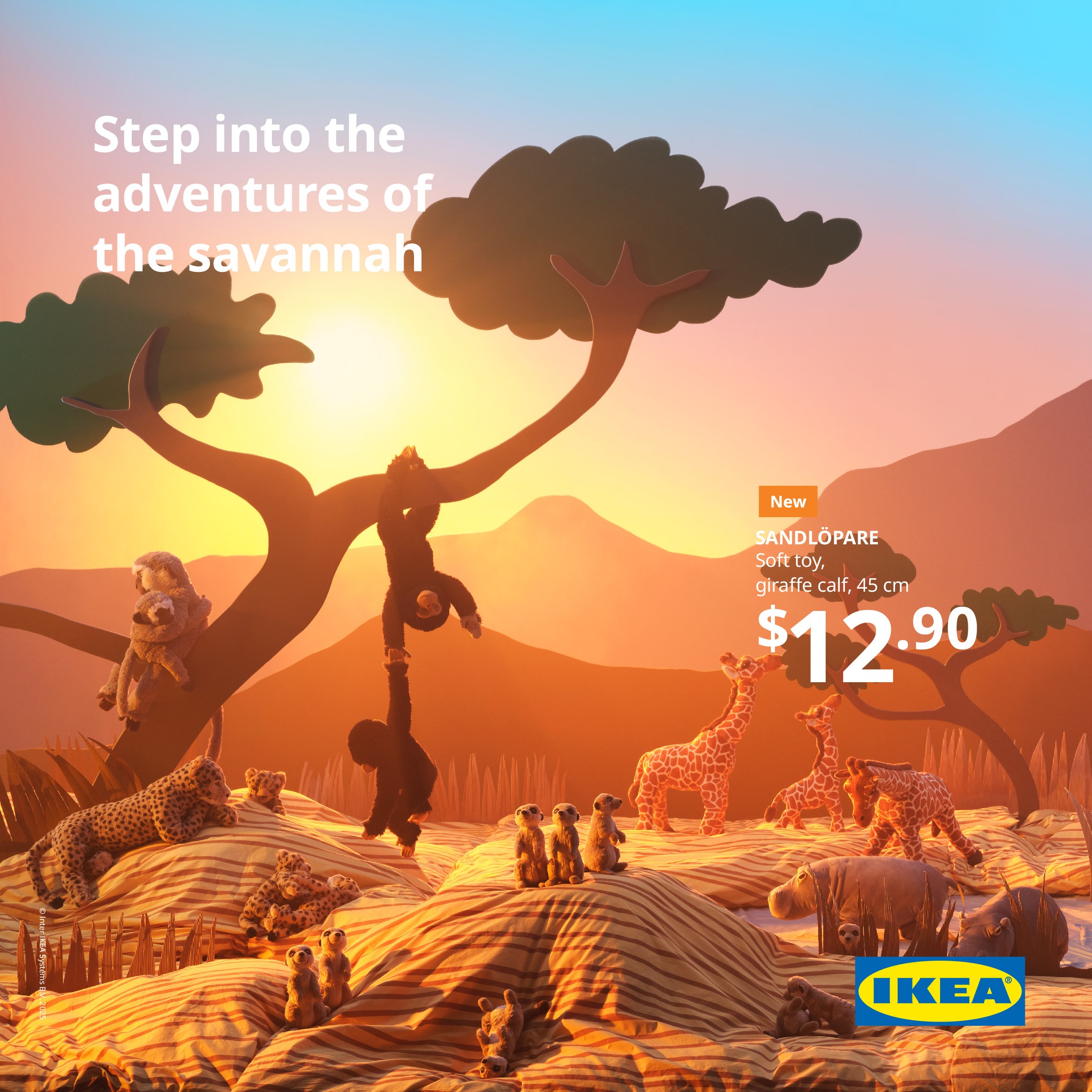 Roar into the wild with SANDLÖPARE collection at IKEA Jurong!