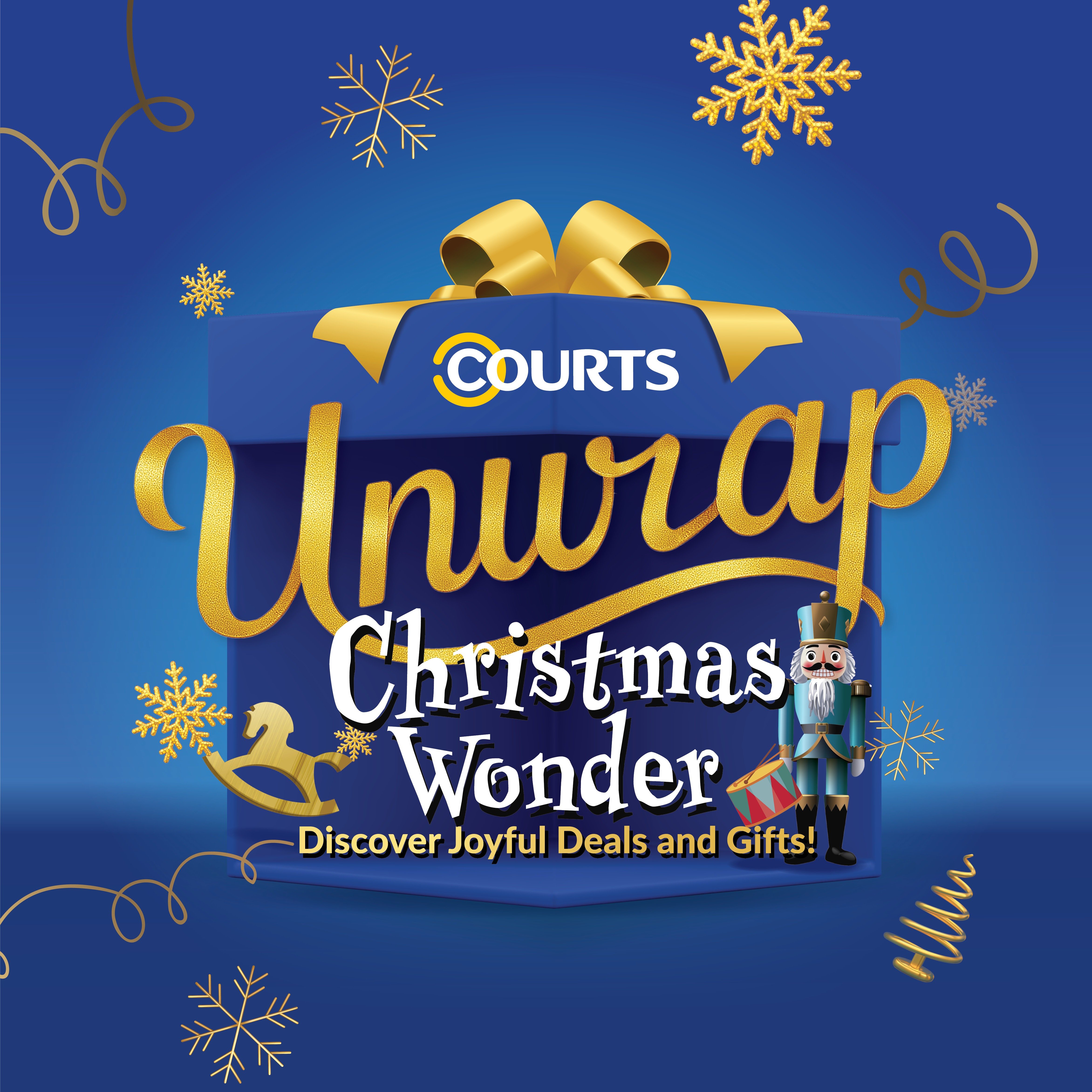 COURTS – Unwrap Christmas Wonder 