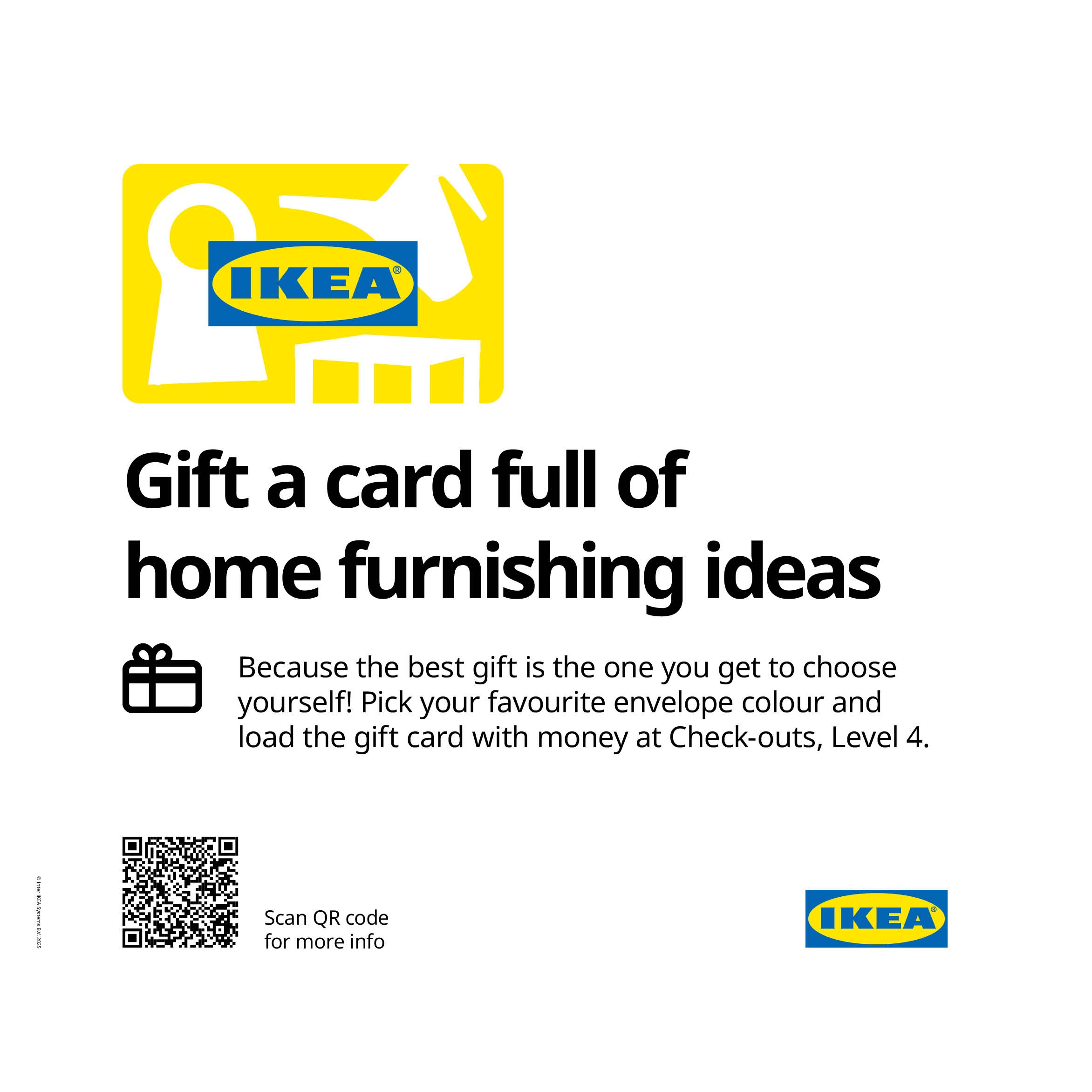 Gift a card full of home furnishing ideas